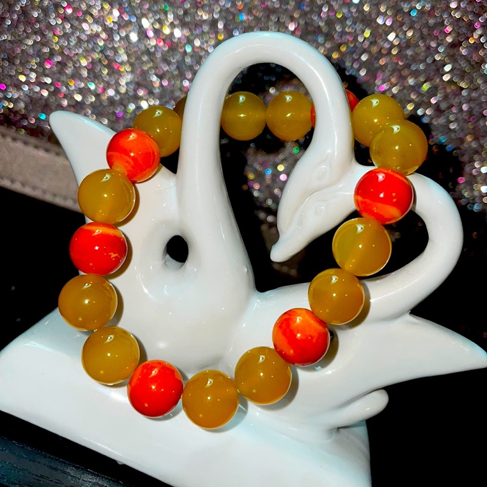 Orange and Yellow Bracelet